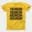 Yachacha Yachacha, Gachacha Gachacha - Black Men/Unisex T-Shirt in Daisy Color